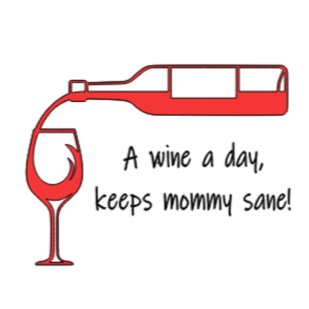 Wine a Day Decal